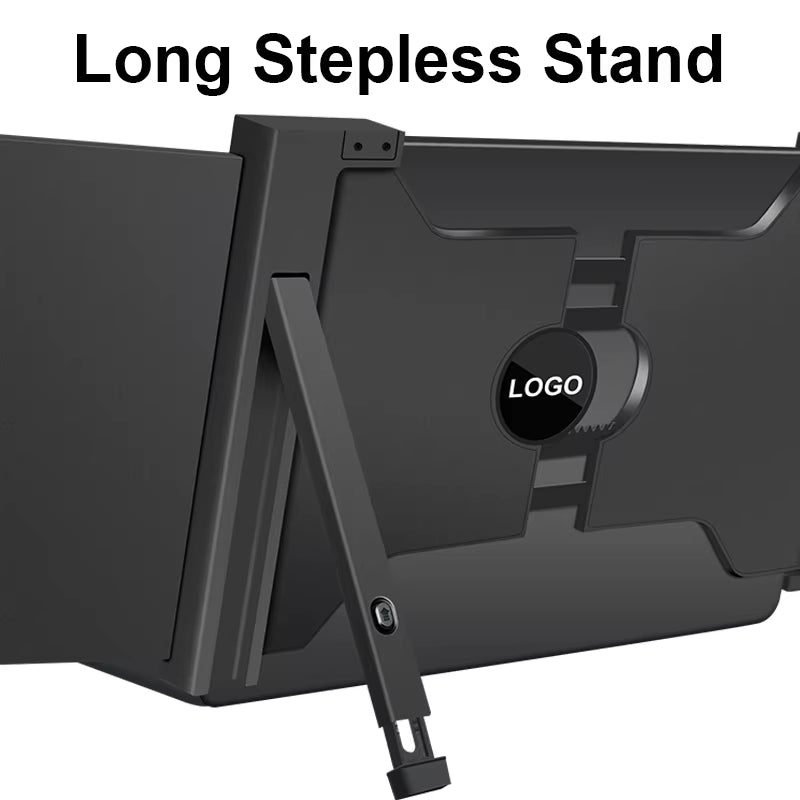 Monitor 14 Inch Laptop Screen Extender with Dual Screen Plug & Play Hanging Style Portable Monitors for Windows & Macos