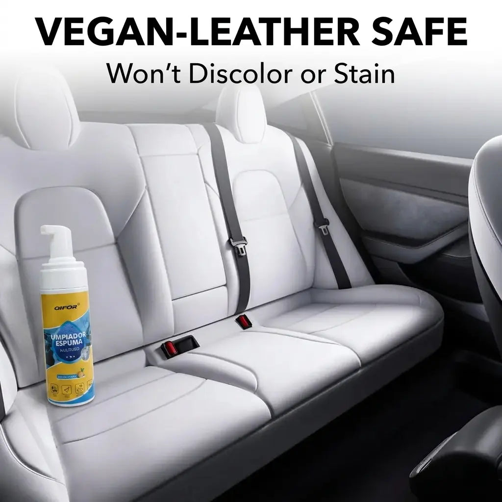 QIFOR 4-In-1 Multi-Enzyme Foam Spray Cleaner - Heavy Duty Deep Cleaning House & Car Detailing Products, Stain Removal for Car Interior & Sofa,Summervibes Outdoorfun
