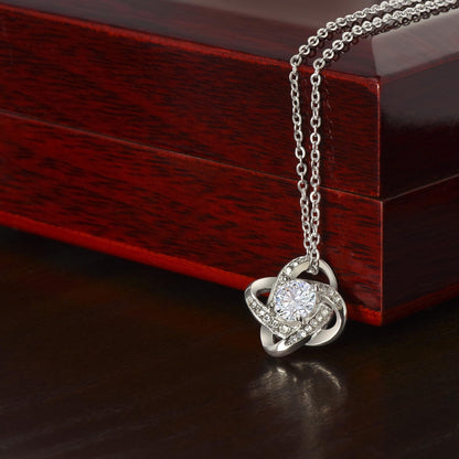 Collar Corazón con Zirconia | Oro Blanco y Oro Amarillo