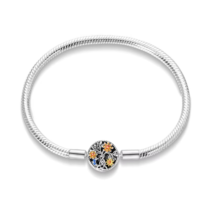 100% Fine 925 Sterling Silver Making Snake Rose Gold Chain Match Beads Bracelet Fit European Authentic Charm Bracelet for Women