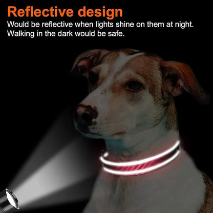 Reflective Dog Collar for Medium Large Dogs Soft Neoprene Padded Nylon Sturdy Adjustable Pets Collar for Medium Large Dogs