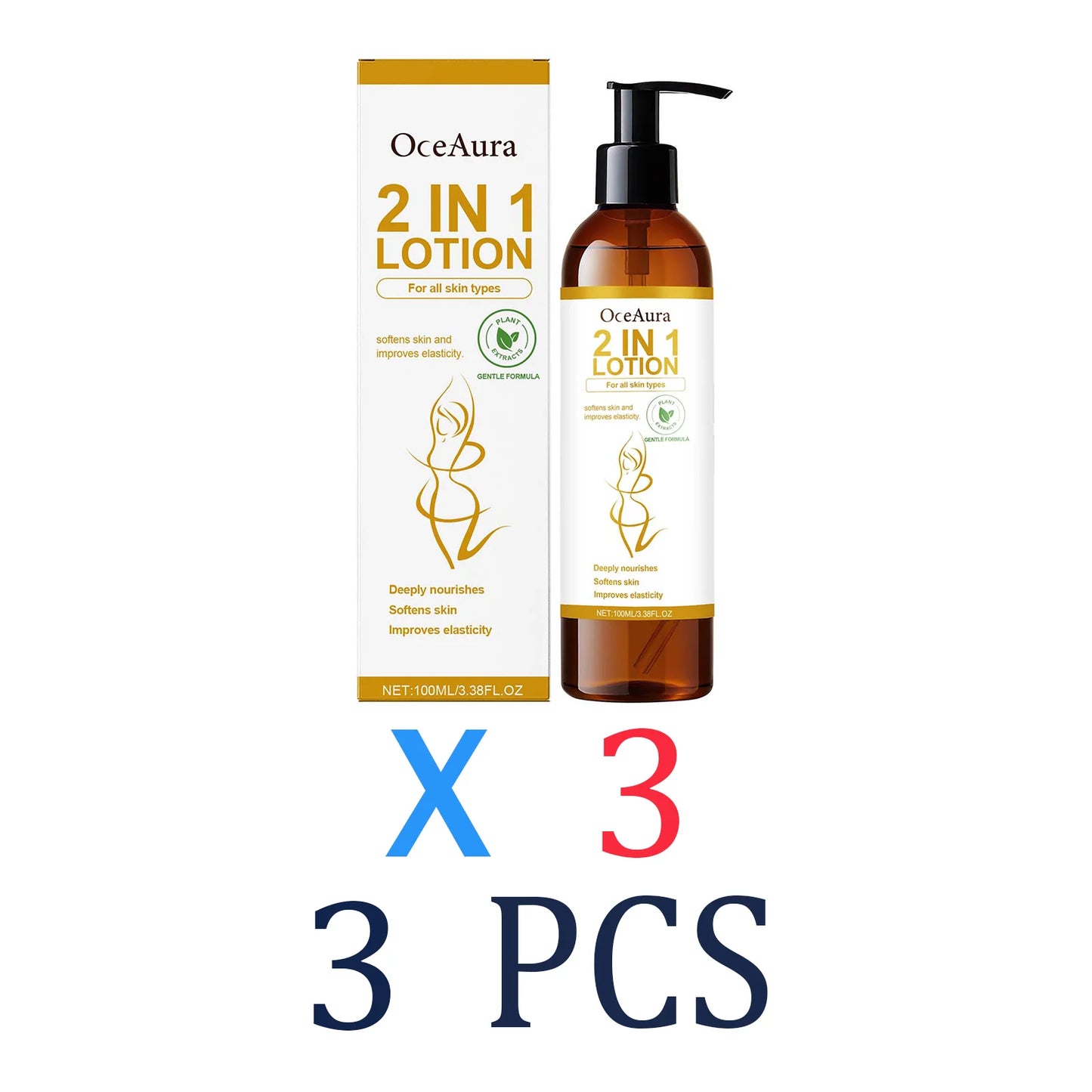 Lemon Body Lotion for Dry Skin Brightening Hydrating Lightweight Cream with Coconut Oil Aloe Vera Winter Skincare Christmas Gift