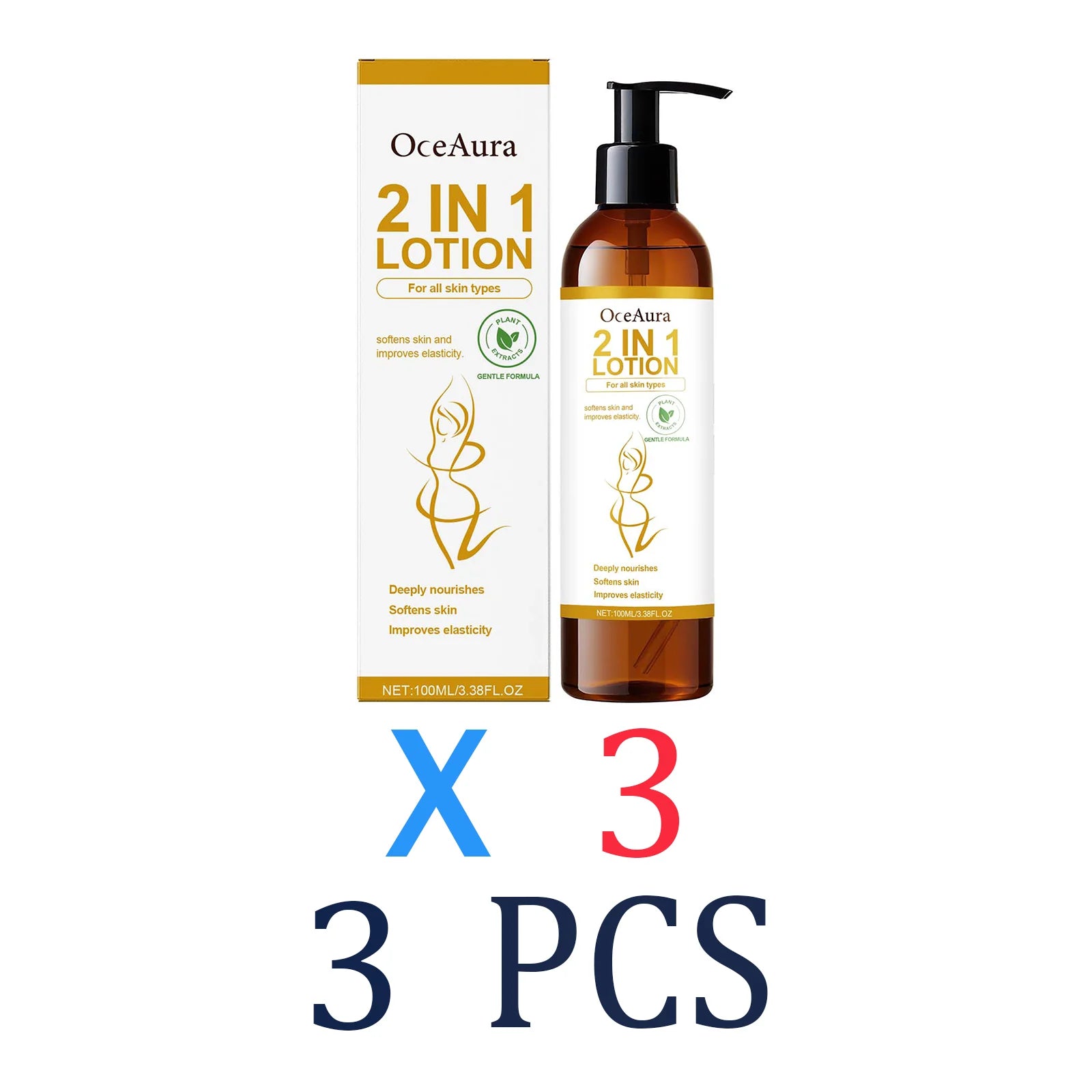 Lemon Body Lotion for Dry Skin Brightening Hydrating Lightweight Cream with Coconut Oil Aloe Vera Winter Skincare Christmas Gift