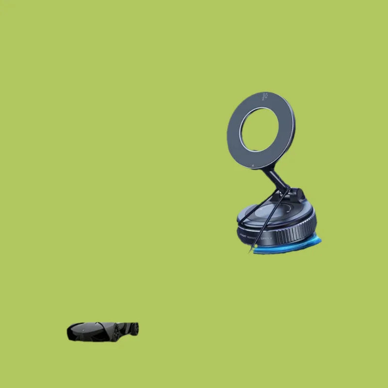 Folding Strong Magnet Magnetic Phone Holder 360° Rotation Desk Car Vacuum Suction Windshield Dashboard Mobile Holder 2025