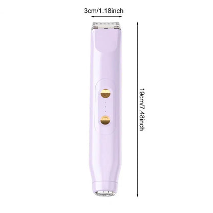 Women Electric Shaver Double Heads Waterproof Portable Face Body Bikini Area Arm Leg Hair Removal Epilator Razor Trimmer
