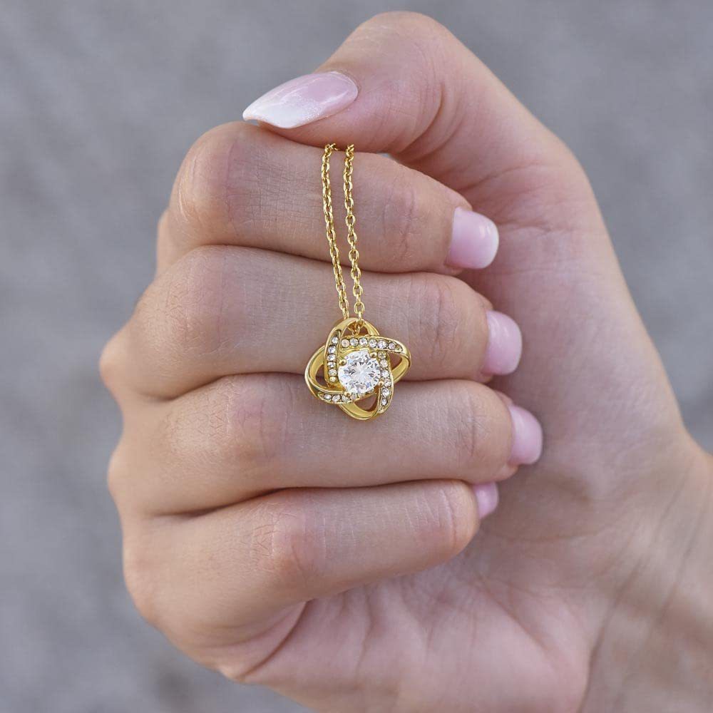 Collar Corazón con Zirconia | Oro Blanco y Oro Amarillo