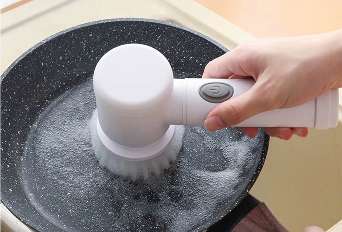 Bathroom Wash Brush Electric Cleaning Brush Kitchen Cleaning Tool Cleaner