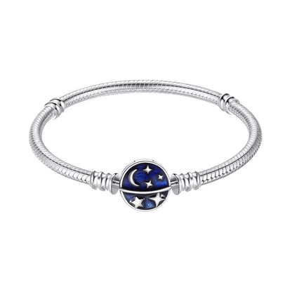 100% Fine 925 Sterling Silver Making Snake Rose Gold Chain Match Beads Bracelet Fit European Authentic Charm Bracelet for Women