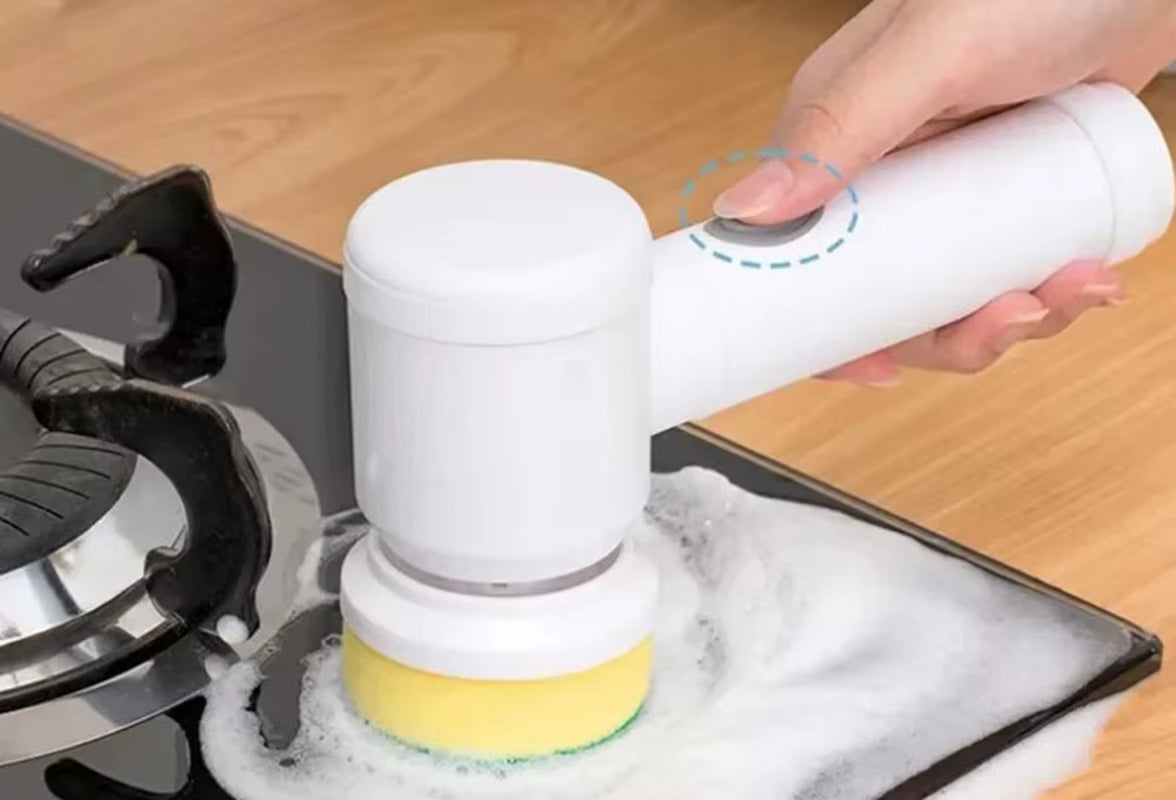 Bathroom Wash Brush Electric Cleaning Brush Kitchen Cleaning Tool Cleaner