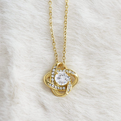Collar Corazón con Zirconia | Oro Blanco y Oro Amarillo