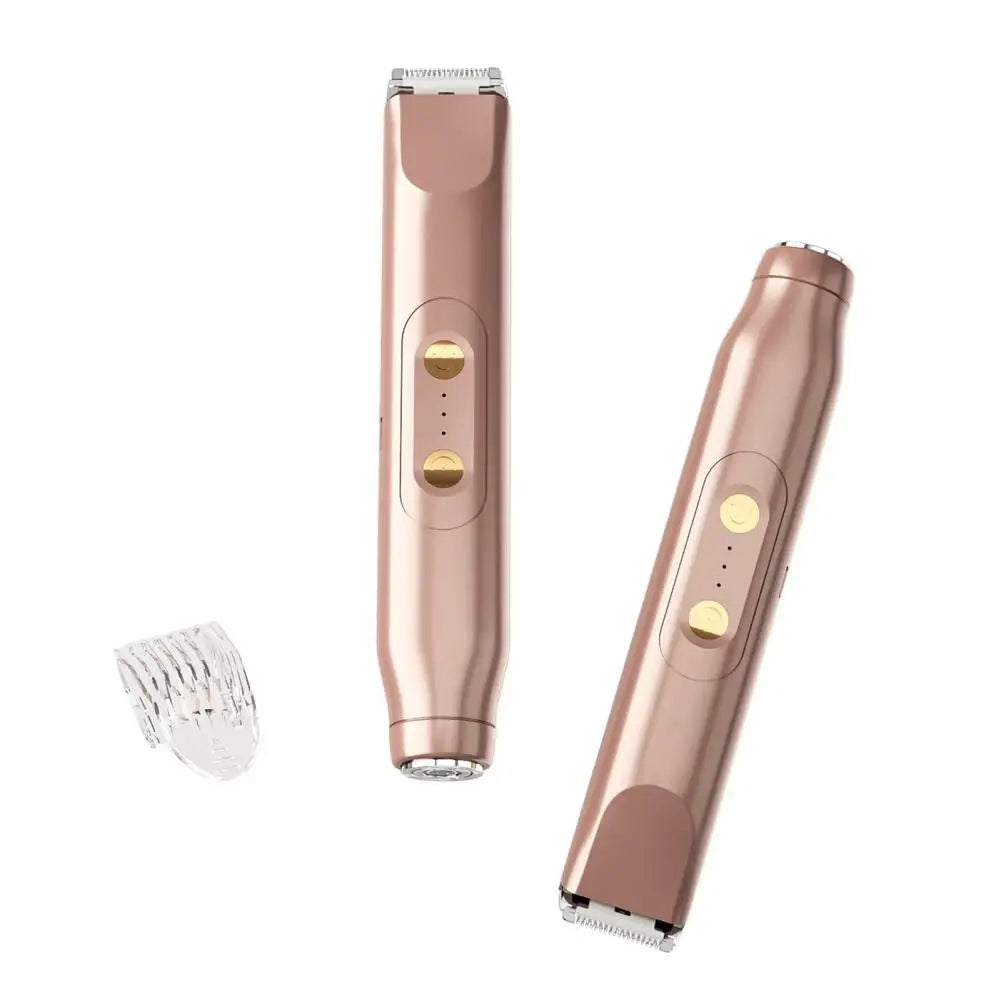 Women Electric Shaver Double Heads Waterproof Portable Face Body Bikini Area Arm Leg Hair Removal Epilator Razor Trimmer